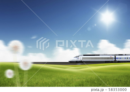 列車 高速列車 タンポポ 58353000