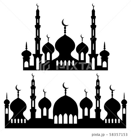 Illustration on theme different types mosques 58357153