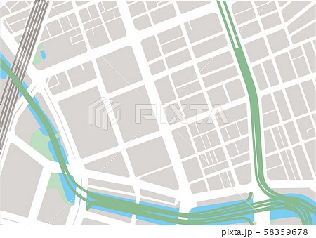 三越前 新日本橋のイラスト素材