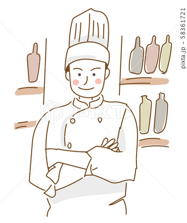 コック 料理長 コック 料理長 58361721