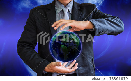 business man world 58361859