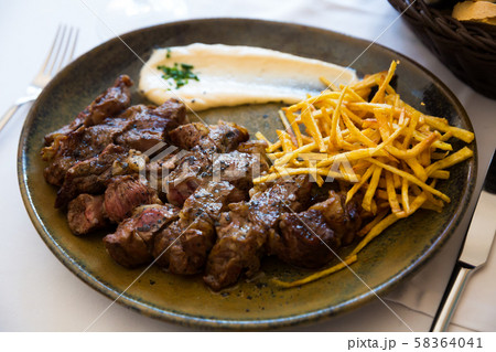 Aged beef entrecote Aged beef entrecote 58364041