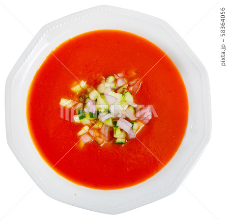 Spanish tomato soup Gazpacho Spanish tomato soup Gazpacho 58364056