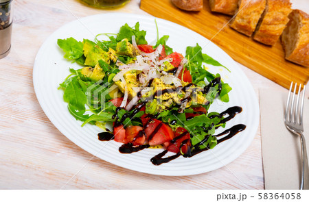 Appetizing vegetarian salad Appetizing vegetarian salad 58364058