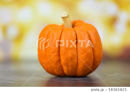 Autumn table setting with pumpkins holiday - Autumn table setting with pumpkins holiday - 58365825