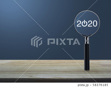 Business happy new year 2020 concept Business happy new year 2020 concept 58376185