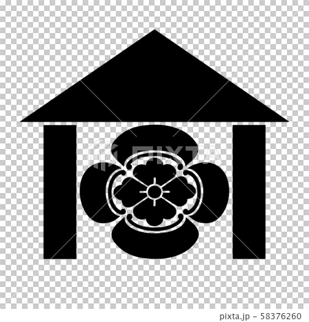 狩野氏 庵木瓜 狩野氏 庵木瓜 58376260