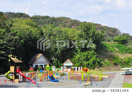 横須賀くりはま花の国　ハーブ園のkidsガーデン 58381164