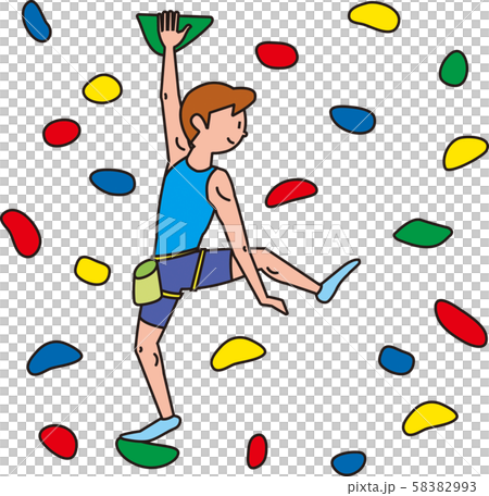 ボルダリング 58382993