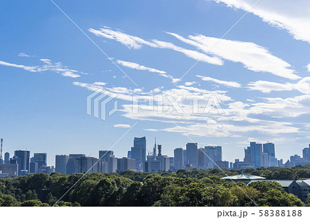 【都市風景】 爽やかな東京 【都市風景】 爽やかな東京 58388188