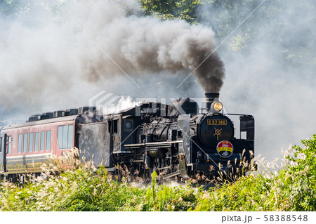 SLばんえつ物語　秋の試運転　福島喜多方 58388548