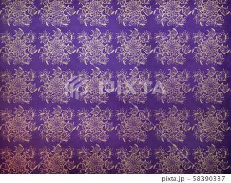 Vintage flourish violet pattern Vintage flourish violet pattern 58390337