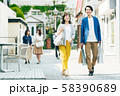 ショッピング お買い物 街並み ライフスタイル 58390689