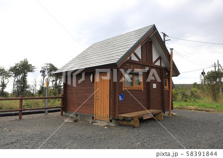 廃止後の直別駅 廃止後の直別駅 58391844