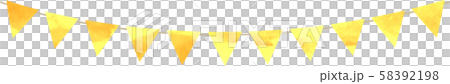 Flag_Triangle_Garland_Watercolor_Yellow 58392198
