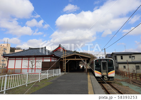 新潟　弥彦　JR弥彦線弥彦駅 58393253