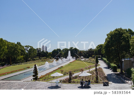 須磨離宮公園の噴水 須磨離宮公園の噴水 58393564