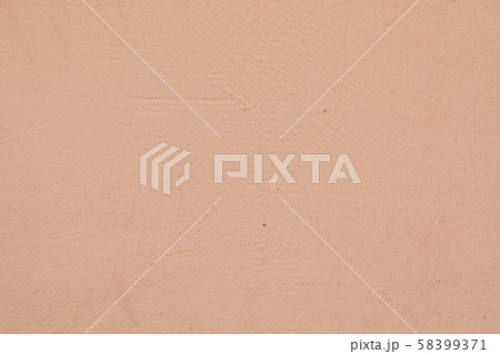Close-up of smooth beige painted wall of a building 58399371