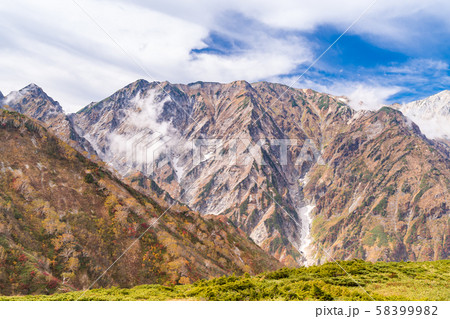 Hakuba Valley Autumn Nagano Japan 58399982