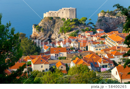 Dubrovnik. Fort St. Lawrence in the morning. Dubrovnik. Fort St. Lawrence in the morning. 58400265