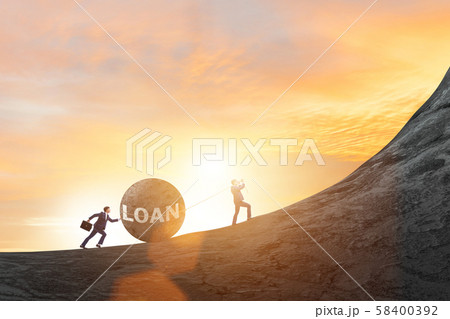 Concept of debt and loan 58400392