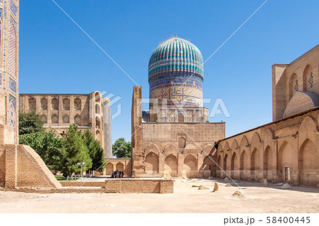 Samarkand architecture. Ancient Mausoleum of Gur 58400445