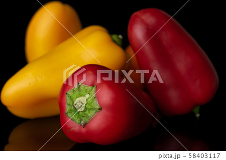 fresh colorful sweet pepper 58403117