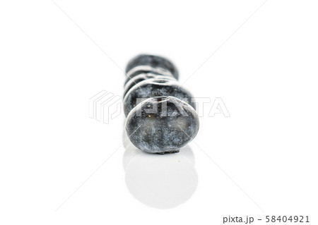 Fresh blueberry isolated on white Fresh blueberry isolated on white 58404921