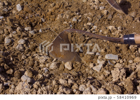 地面 トップアングル クローズアップ 58410969
