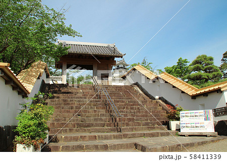 掛川城・四足門(入口)/静岡県掛川市掛川1138 掛川城・四足門(入口)/静岡県掛川市掛川1138 58411339