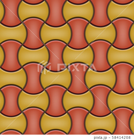 Seamless pattern of cobblestone pavement Seamless pattern of cobblestone pavement 58414208