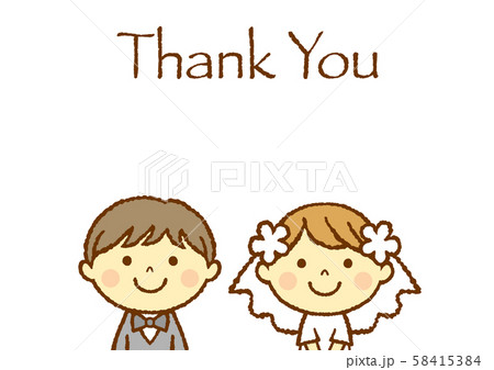 ウエディング　ウエルカムボード　Thank You 58415384