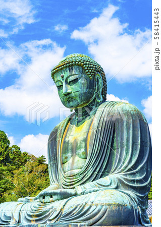 鎌倉大仏 神奈川県 観光地 58415443