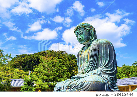 鎌倉大仏 神奈川県 観光地 58415444
