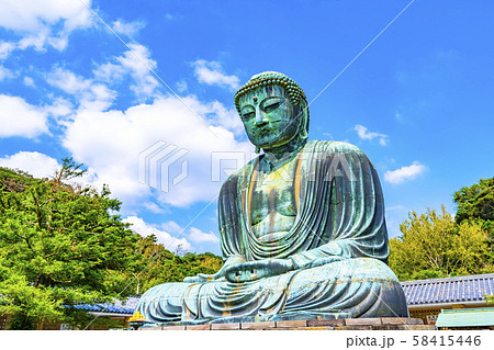 鎌倉大仏 神奈川県 観光地 58415446