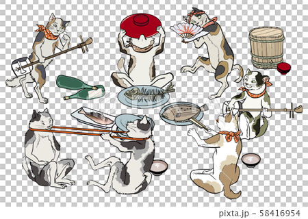 Cat banquet 58416954