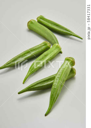 美味しいオクラ 58417331