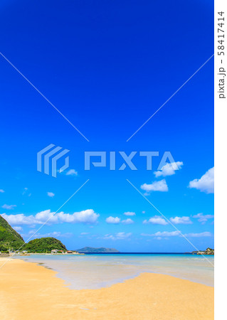 頓泊海水浴場　【長崎県五島市】 58417414