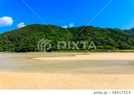 頓泊海水浴場　【長崎県五島市】 58417424
