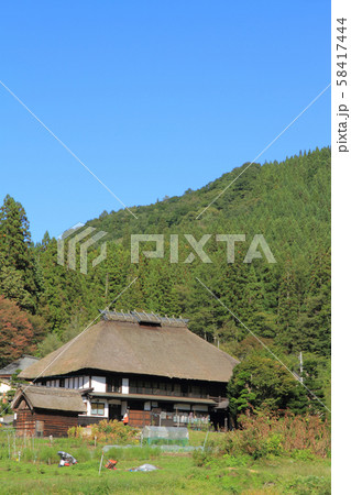 信州白馬村 山里の秋 信州白馬村 山里の秋 58417444