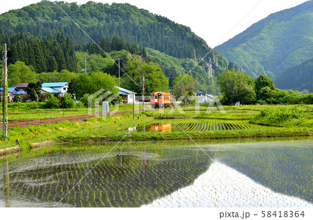 秋田内陸線沿線風景 58418364