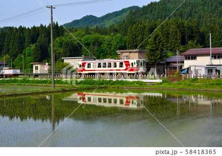 秋田内陸線沿線風景 秋田内陸線沿線風景 58418365