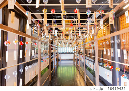 袋井 法多山 尊永寺 風鈴祭 袋井 法多山 尊永寺 風鈴祭 58419423