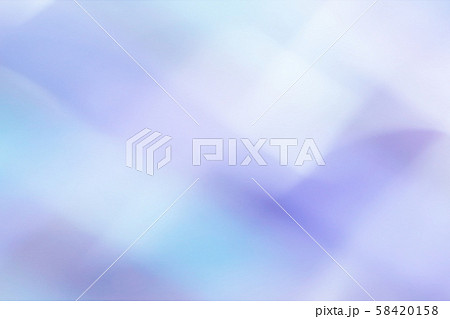 背景 素材 抽象 グラデーション 寒色 青 水色 紫 白の写真素材