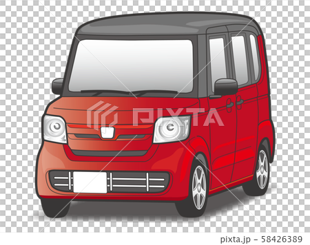 軽自動車(赤色) 軽自動車(赤色) 58426389