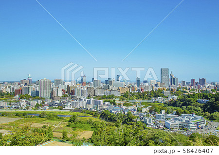仙台市全景 宮城県仙台市 仙台市全景 宮城県仙台市 58426407