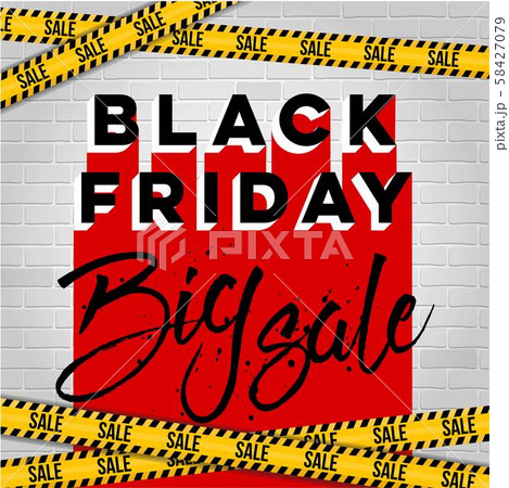 Abstract vector black friday sale layout background. For art template design, list, page, mockup 58427079