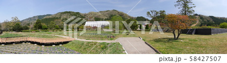 三ツ塚史跡公園 国指定史跡 兵庫県丹波市市島町の写真素材