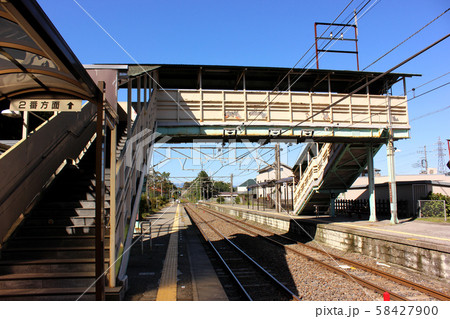 日光線文挟駅の跨線橋 日光線文挟駅の跨線橋 58427900