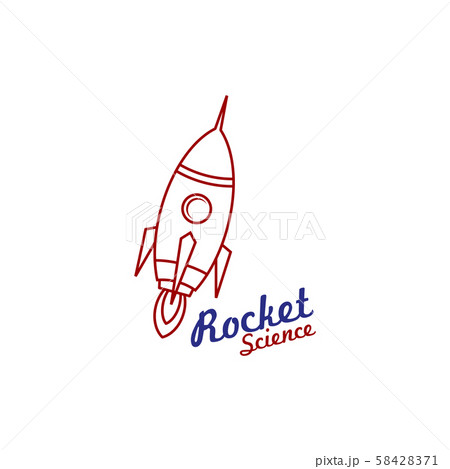 rocket science space voyager theme vector artwork 58428371